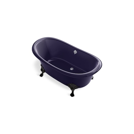 Kohler Artifacts 66X33 Bath, Blue Indigo Back 21000-BL-DGB